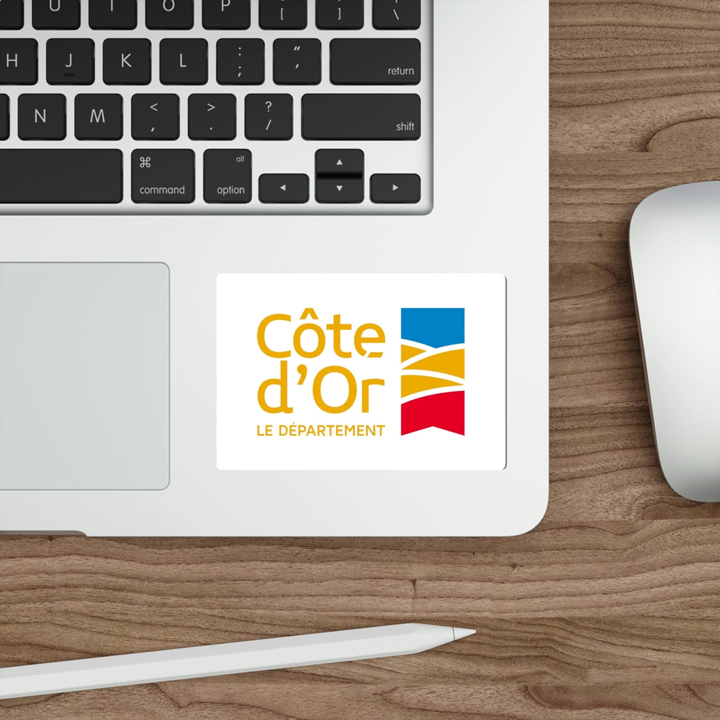 Flag of Côte d'Or France STICKER Vinyl Die-Cut Decal-The Sticker Space