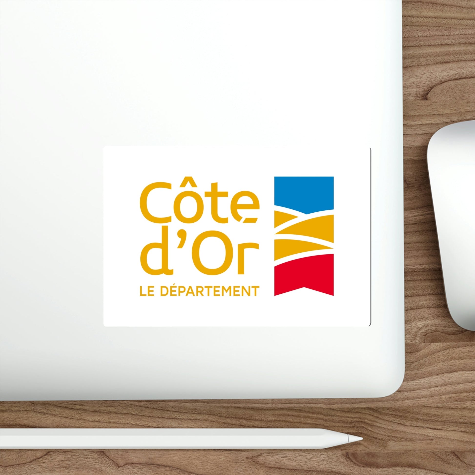 Flag of Côte d'Or France STICKER Vinyl Die-Cut Decal-The Sticker Space