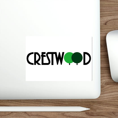 Flag of Crestwood Missouri USA STICKER Vinyl Die-Cut Decal-The Sticker Space