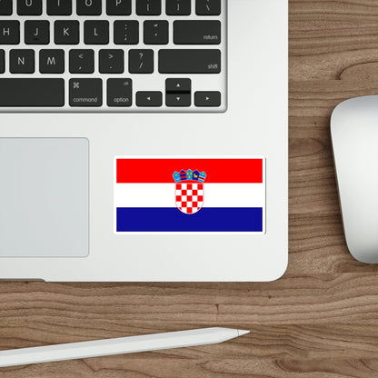 Flag of Croatia STICKER Vinyl Die-Cut Decal-The Sticker Space