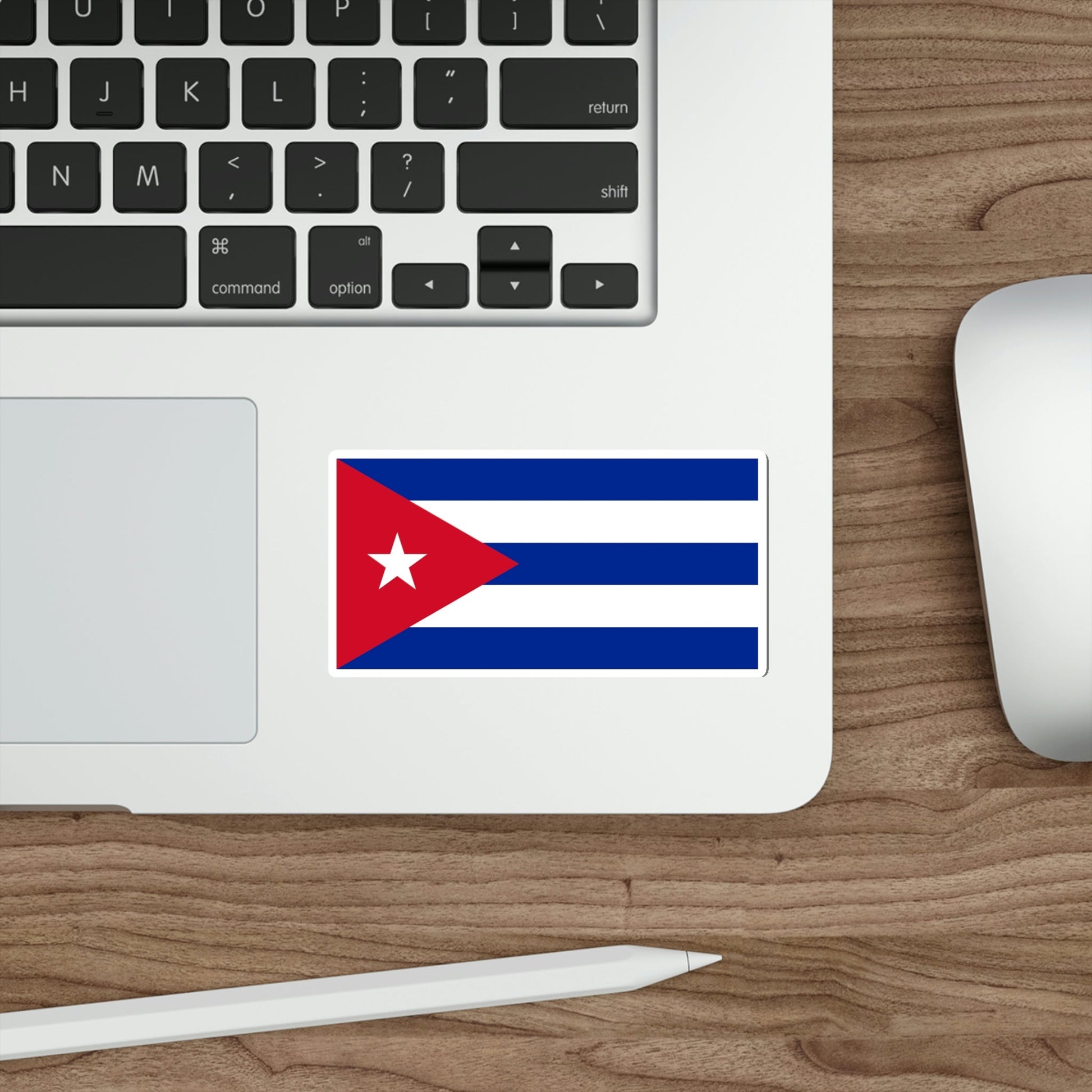 Flag of Cuba STICKER Vinyl Die-Cut Decal-The Sticker Space