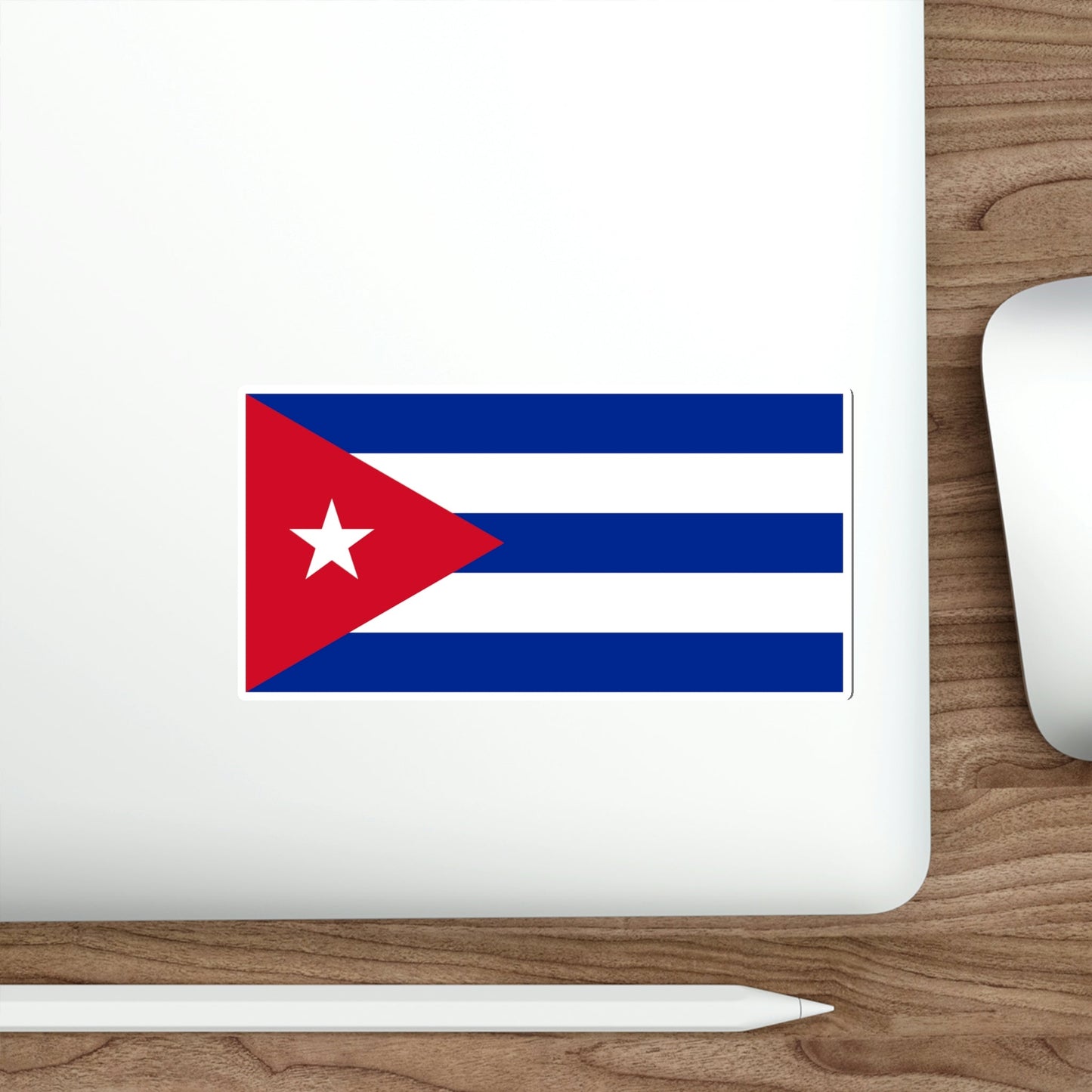 Flag of Cuba STICKER Vinyl Die-Cut Decal-The Sticker Space