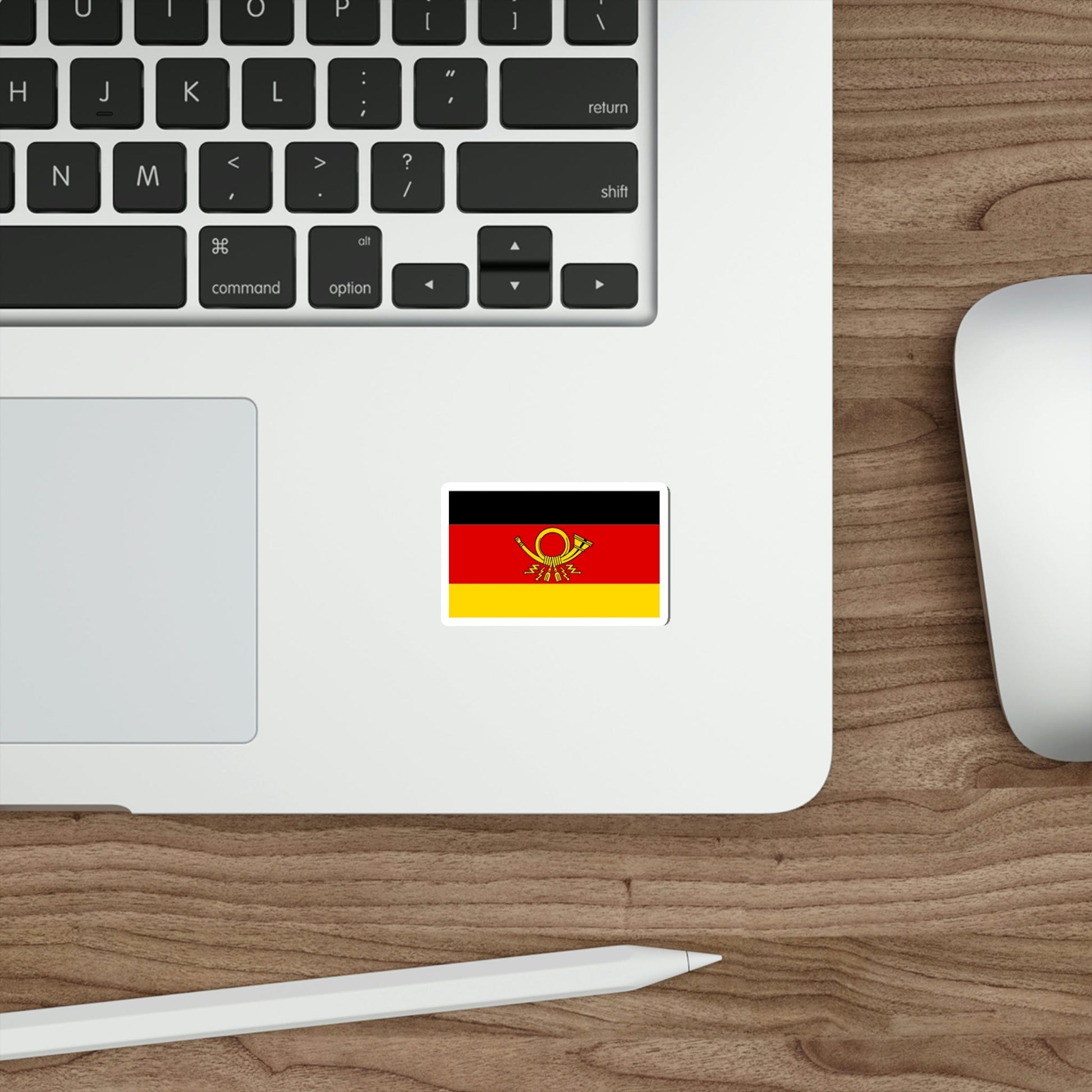 Flag of Deutsche Bundespost Germany STICKER Vinyl Die-Cut Decal-The Sticker Space