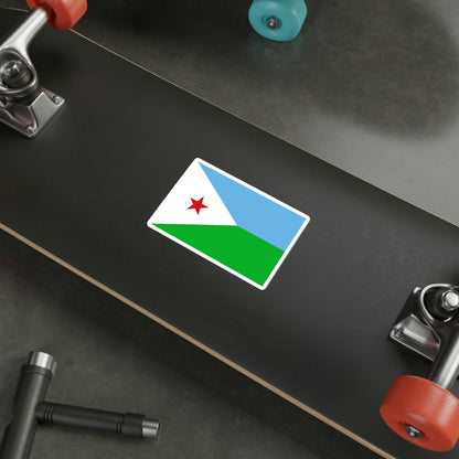 Flag of Djibouti STICKER Vinyl Die-Cut Decal-The Sticker Space