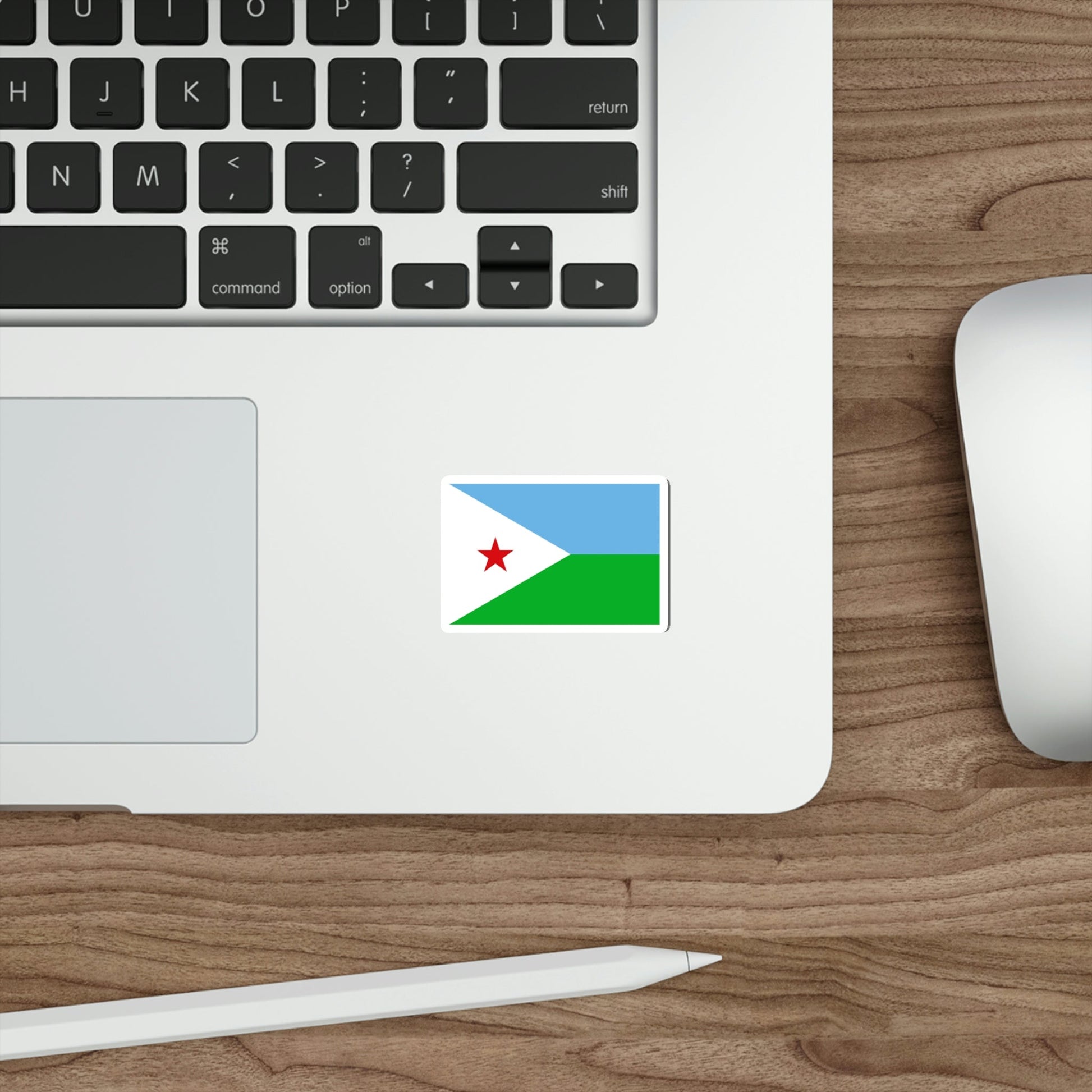 Flag of Djibouti STICKER Vinyl Die-Cut Decal-The Sticker Space