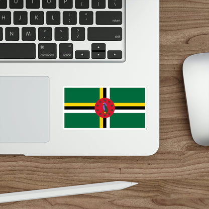 Flag of Dominica STICKER Vinyl Die-Cut Decal-The Sticker Space