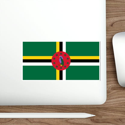 Flag of Dominica STICKER Vinyl Die-Cut Decal-The Sticker Space