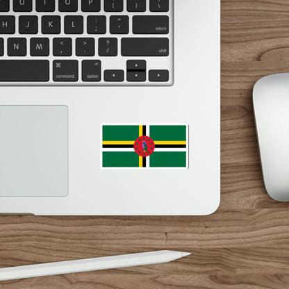 Flag of Dominica STICKER Vinyl Die-Cut Decal-The Sticker Space