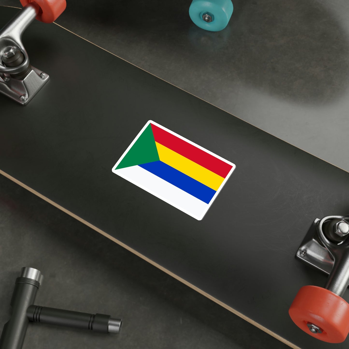 Flag of Druze STICKER Vinyl Die-Cut Decal-The Sticker Space