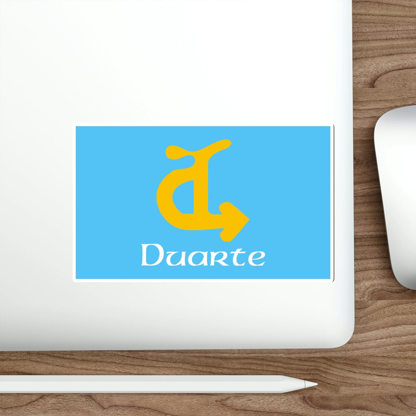 Flag of Duarte California USA STICKER Vinyl Die-Cut Decal-The Sticker Space