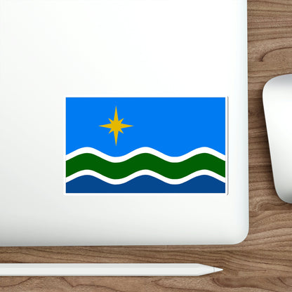 Flag of Duluth Minnesota USA STICKER Vinyl Die-Cut Decal-The Sticker Space