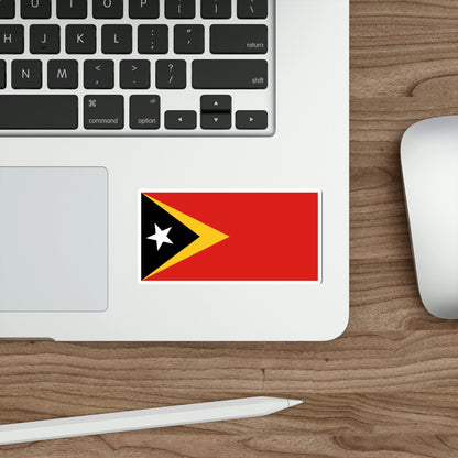 Flag of East Timor STICKER Vinyl Die-Cut Decal-The Sticker Space