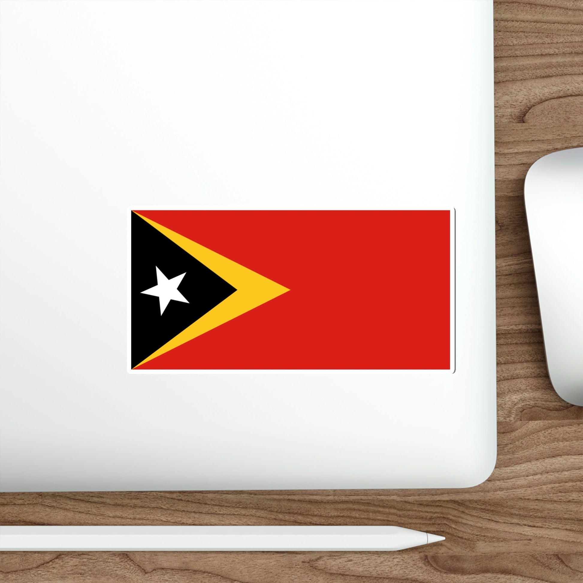 Flag of East Timor STICKER Vinyl Die-Cut Decal-The Sticker Space