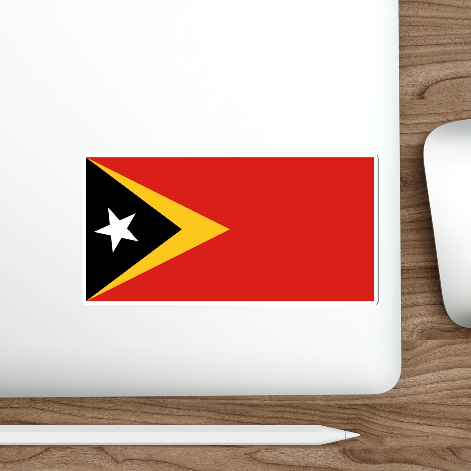 Flag of East Timor STICKER Vinyl Die-Cut Decal-The Sticker Space