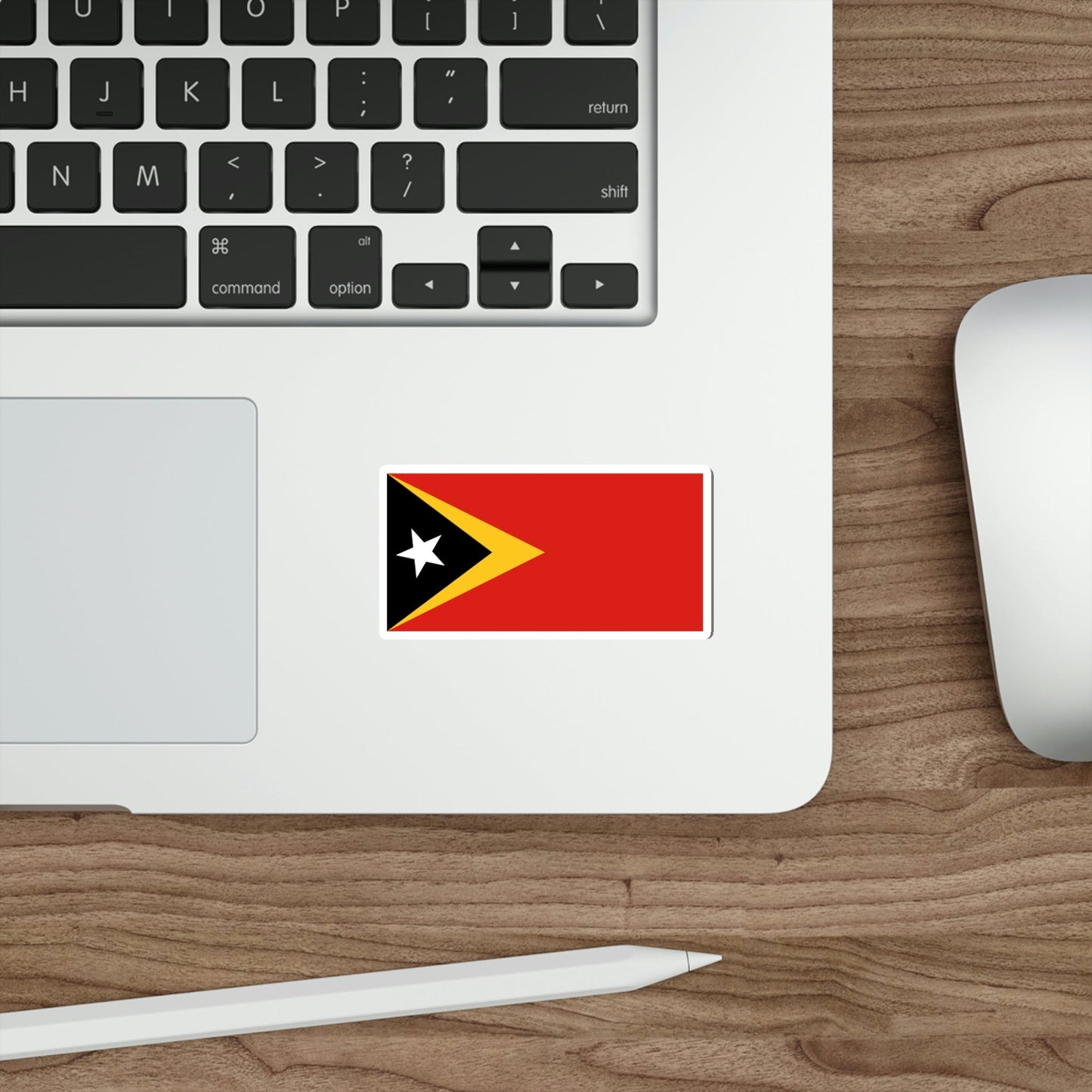 Flag of East Timor STICKER Vinyl Die-Cut Decal-The Sticker Space