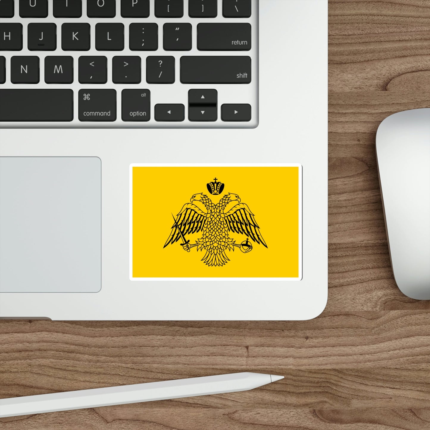 Flag of Ecumenical Patriarchate of Constantinople STICKER Vinyl Die-Cut Decal-The Sticker Space