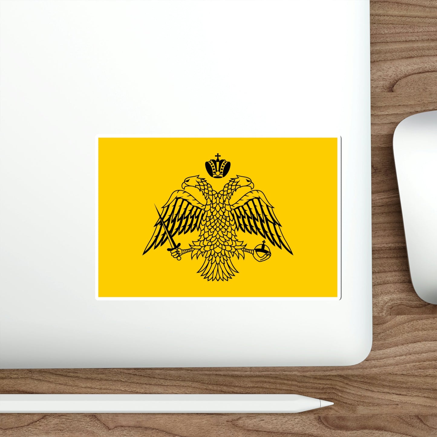 Flag of Ecumenical Patriarchate of Constantinople STICKER Vinyl Die-Cut Decal-The Sticker Space