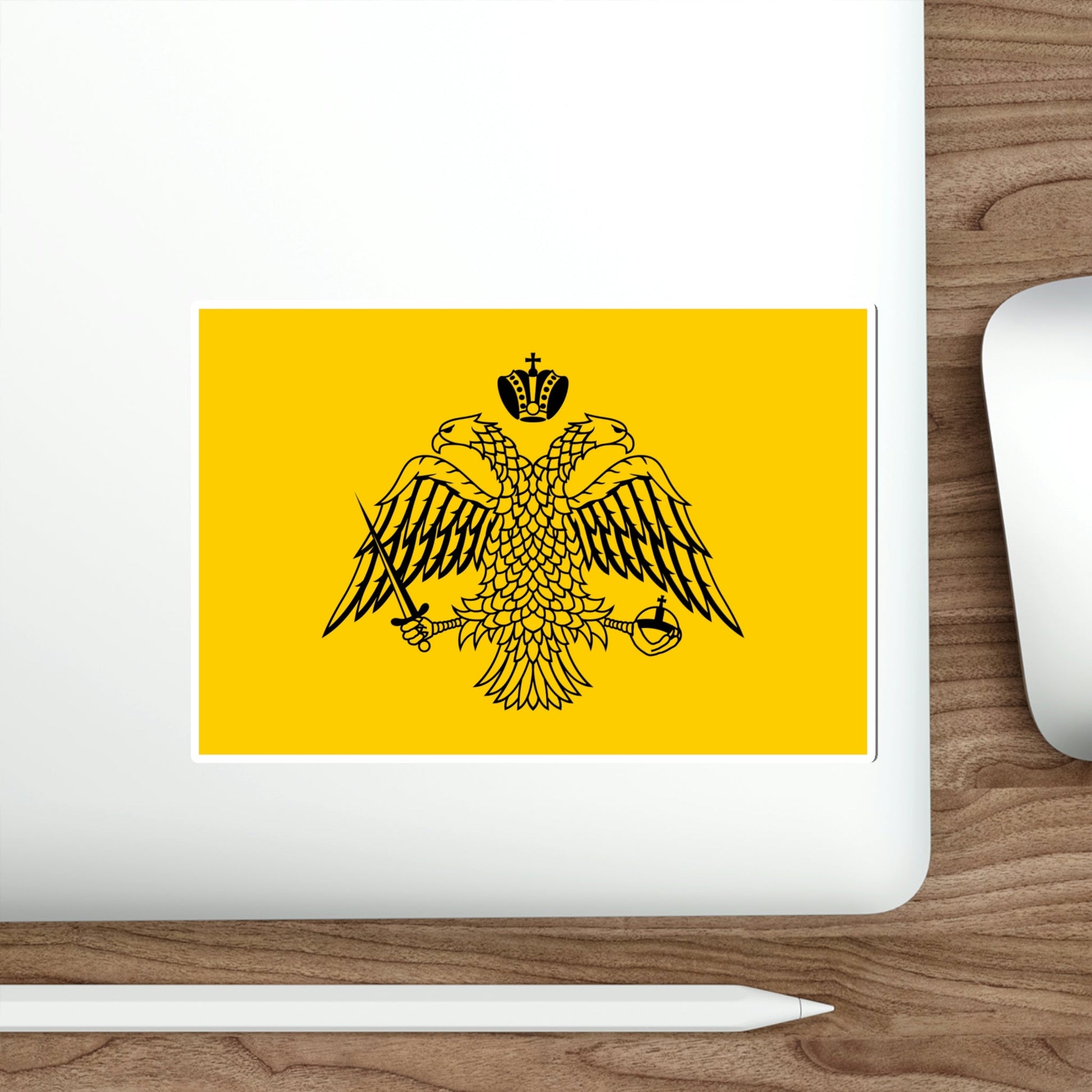 Flag of Ecumenical Patriarchate of Constantinople STICKER Vinyl Die-Cut Decal-The Sticker Space