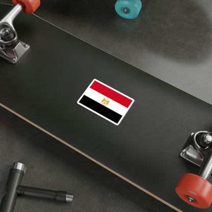 Flag of Egypt STICKER Vinyl Die-Cut Decal-The Sticker Space