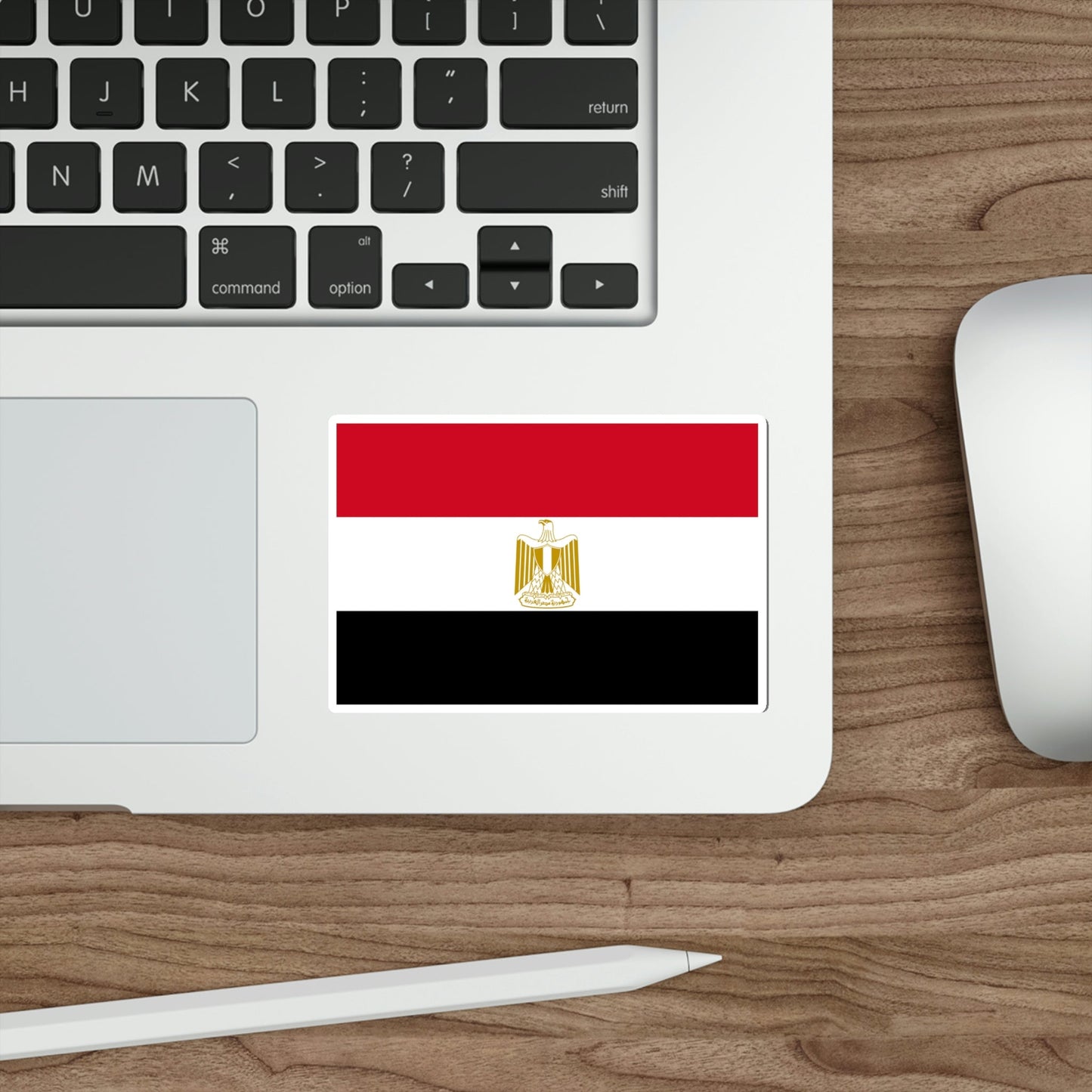 Flag of Egypt STICKER Vinyl Die-Cut Decal-The Sticker Space