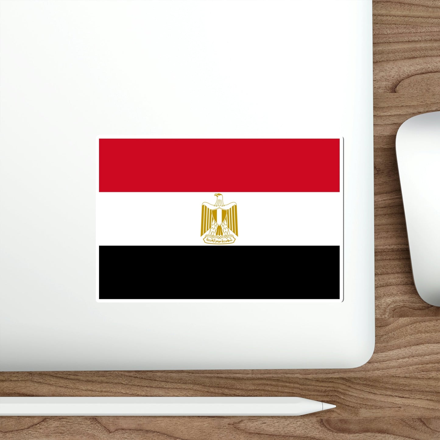 Flag of Egypt STICKER Vinyl Die-Cut Decal-The Sticker Space