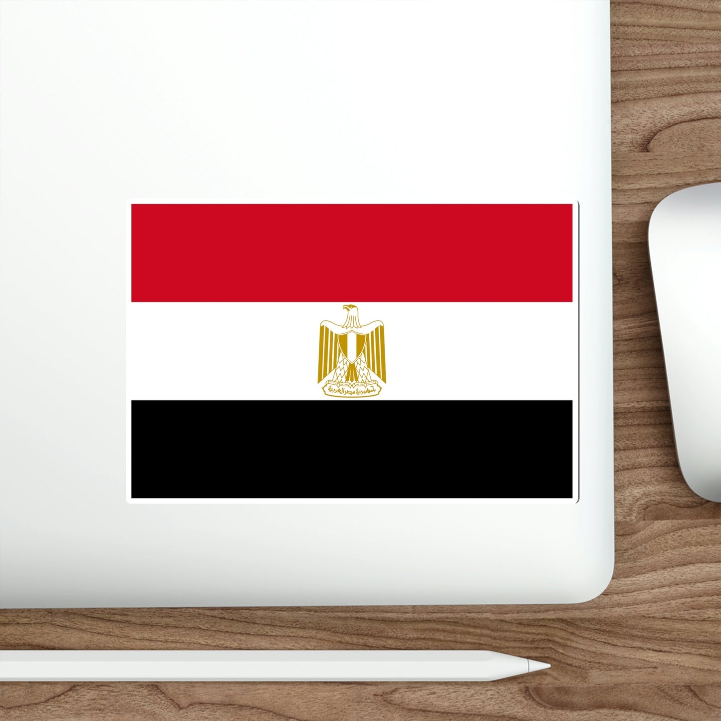 Flag of Egypt STICKER Vinyl Die-Cut Decal-The Sticker Space