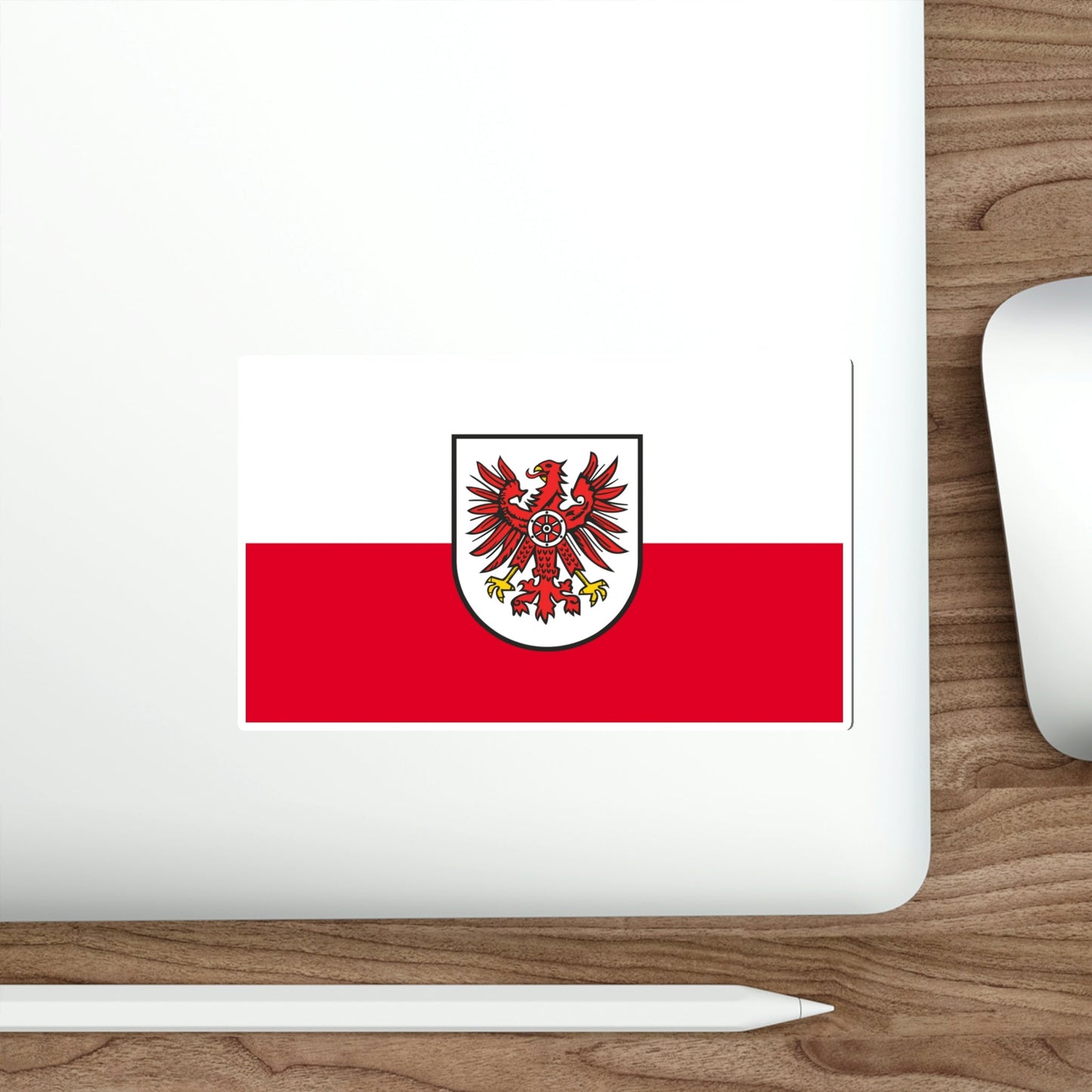 Flag of Eichsfeld Germany STICKER Vinyl Die-Cut Decal-The Sticker Space