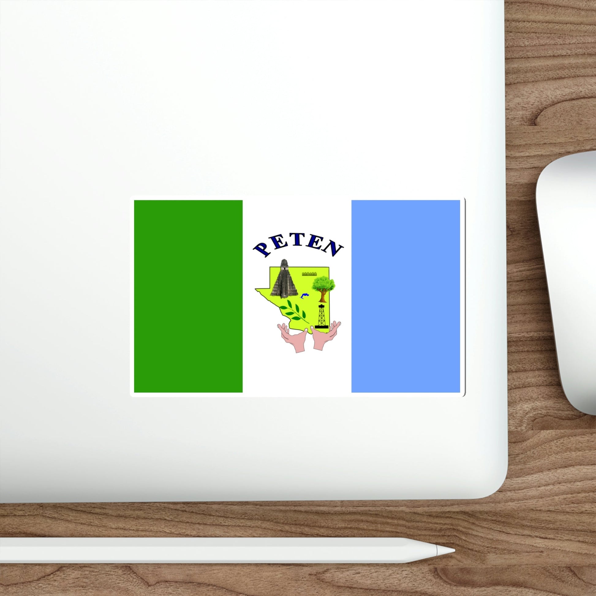 Flag of El Petén Department Guatemala STICKER Vinyl Die-Cut Decal-The Sticker Space