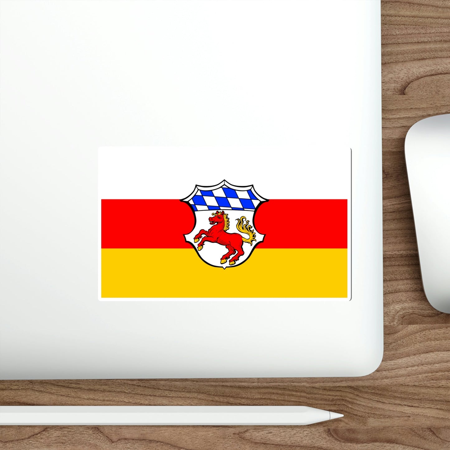 Flag of Erding Germany STICKER Vinyl Die-Cut Decal-The Sticker Space