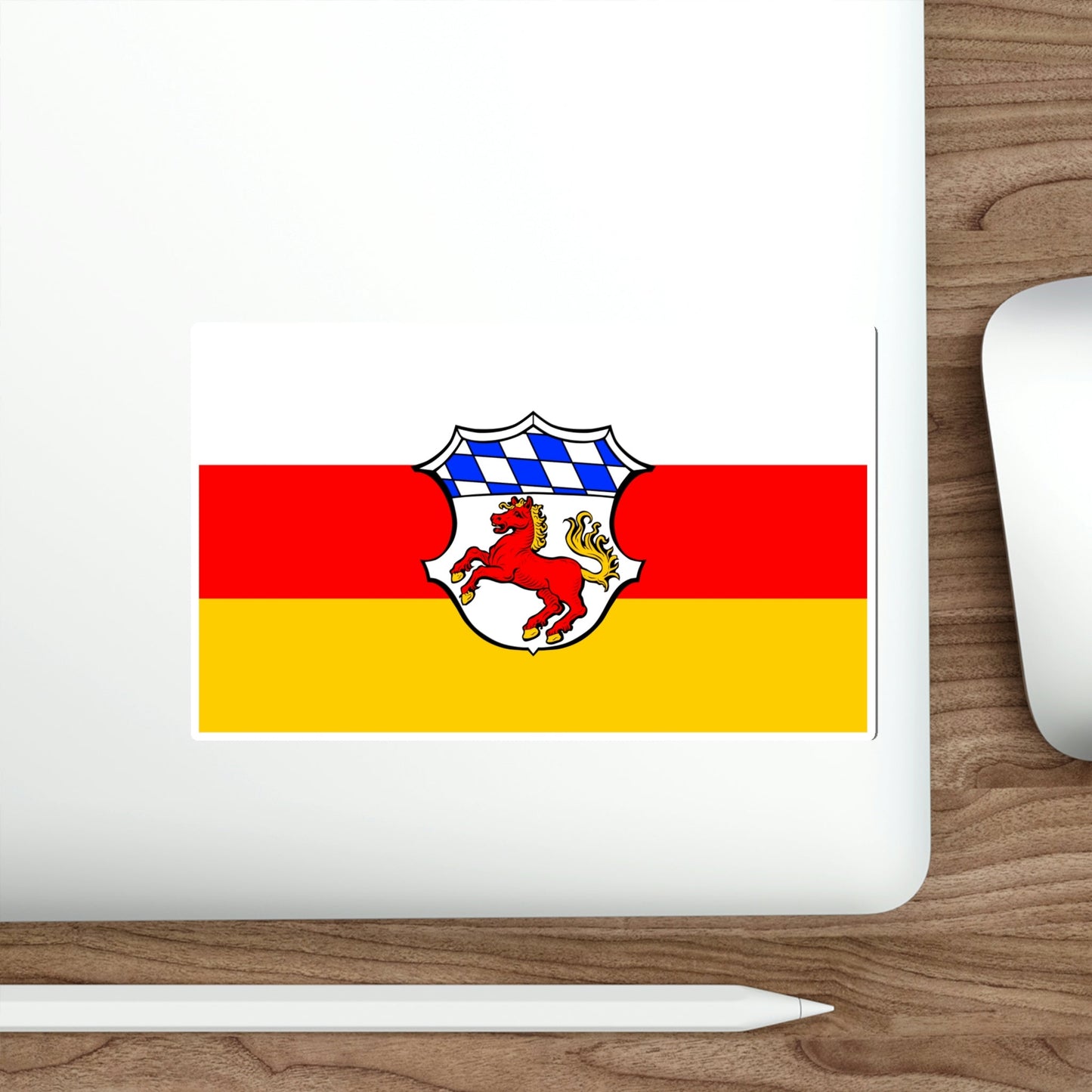 Flag of Erding Germany STICKER Vinyl Die-Cut Decal-The Sticker Space