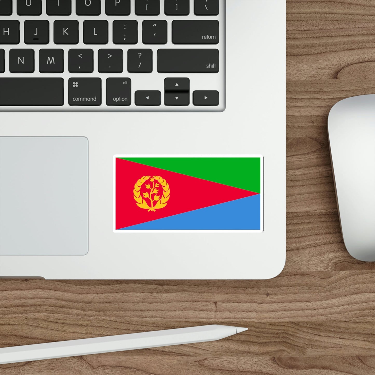 Flag of Eritrea STICKER Vinyl Die-Cut Decal-The Sticker Space