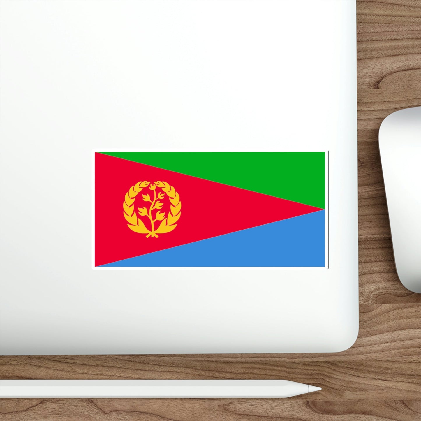 Flag of Eritrea STICKER Vinyl Die-Cut Decal-The Sticker Space