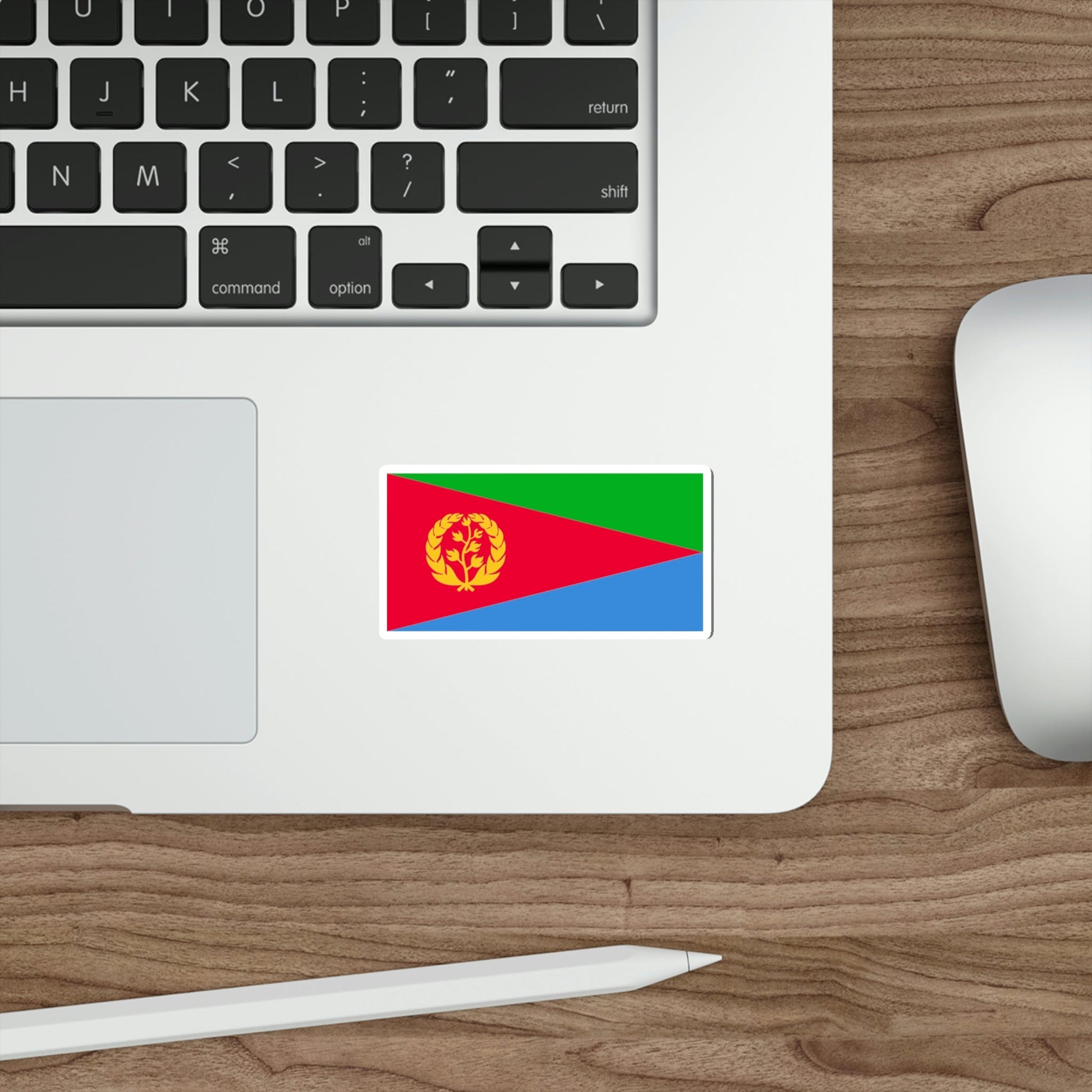 Flag of Eritrea STICKER Vinyl Die-Cut Decal-The Sticker Space