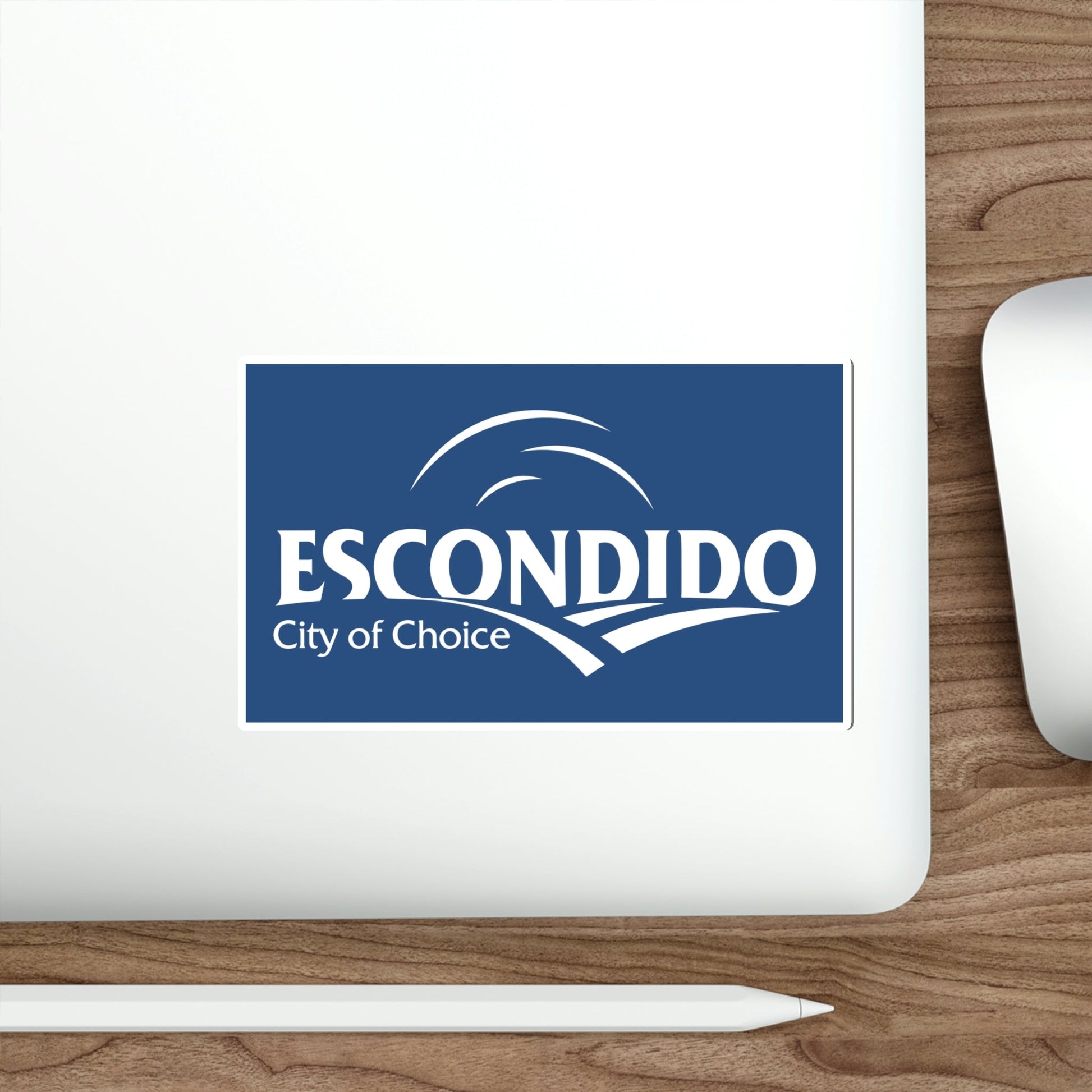 Flag of Escondido California USA STICKER Vinyl Die-Cut Decal-The Sticker Space