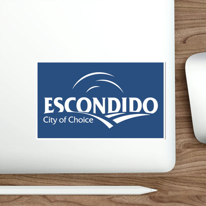 Flag of Escondido California USA STICKER Vinyl Die-Cut Decal-The Sticker Space