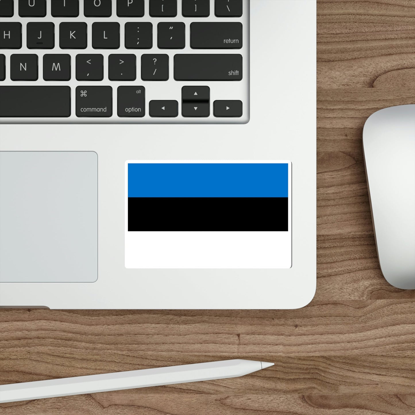 Flag of Estonia STICKER Vinyl Die-Cut Decal-The Sticker Space