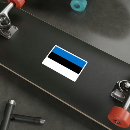 Flag of Estonia STICKER Vinyl Die-Cut Decal-The Sticker Space