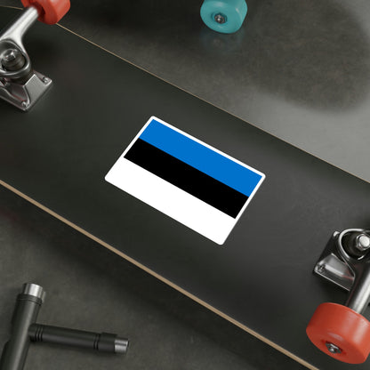 Flag of Estonia STICKER Vinyl Die-Cut Decal-The Sticker Space