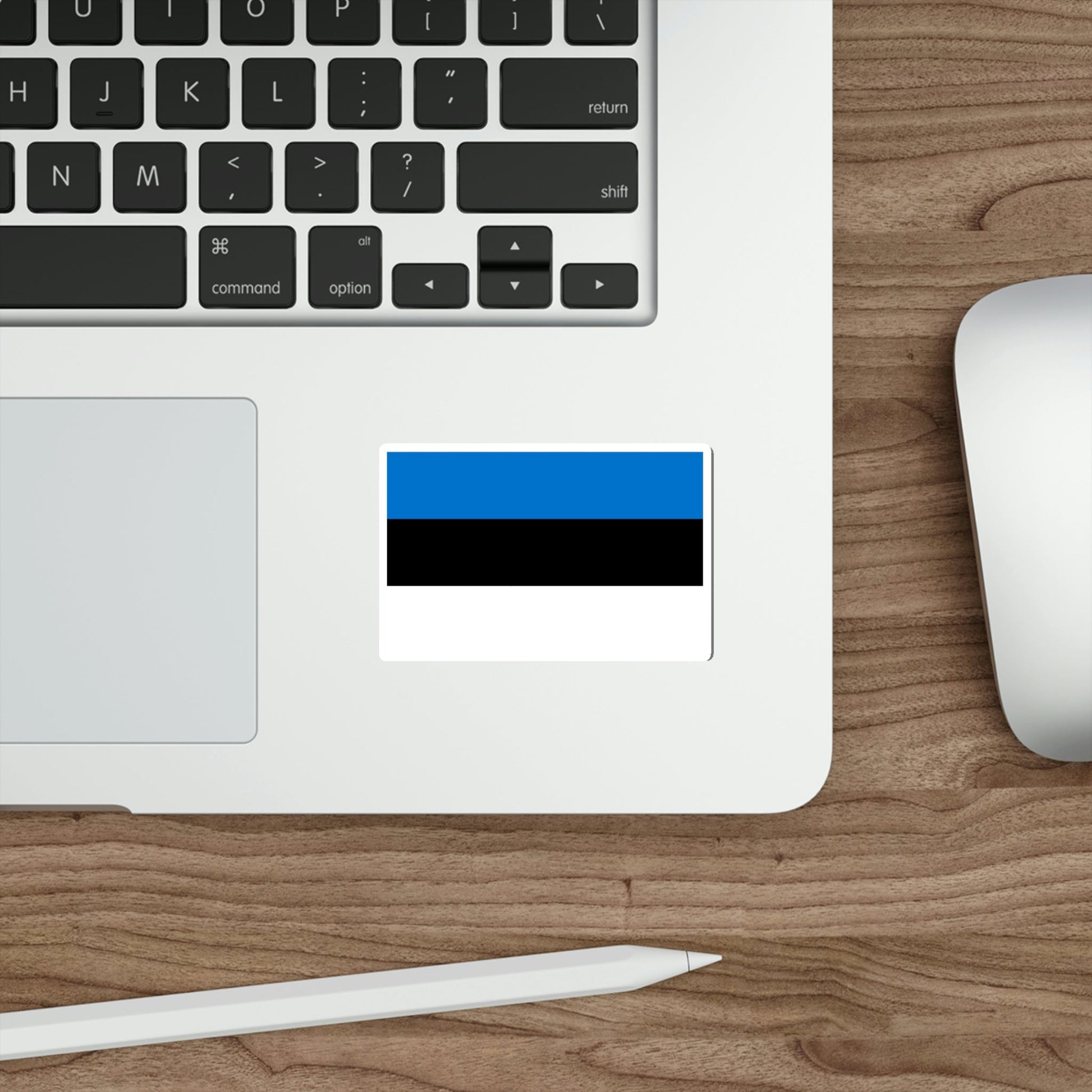 Flag of Estonia STICKER Vinyl Die-Cut Decal-The Sticker Space