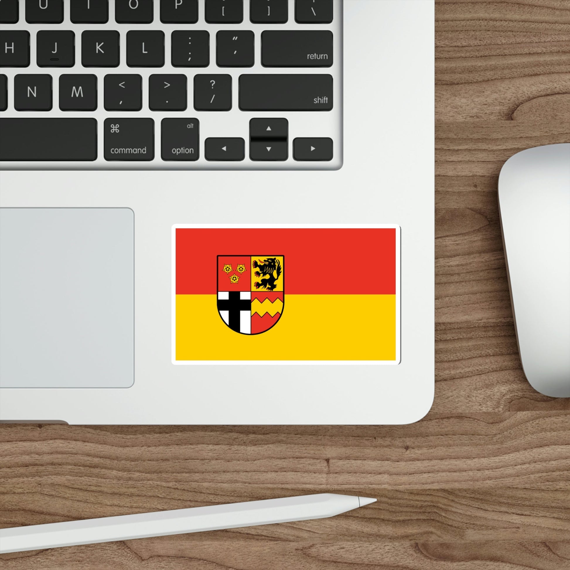 Flag of Euskirchen Germany STICKER Vinyl Die-Cut Decal-The Sticker Space