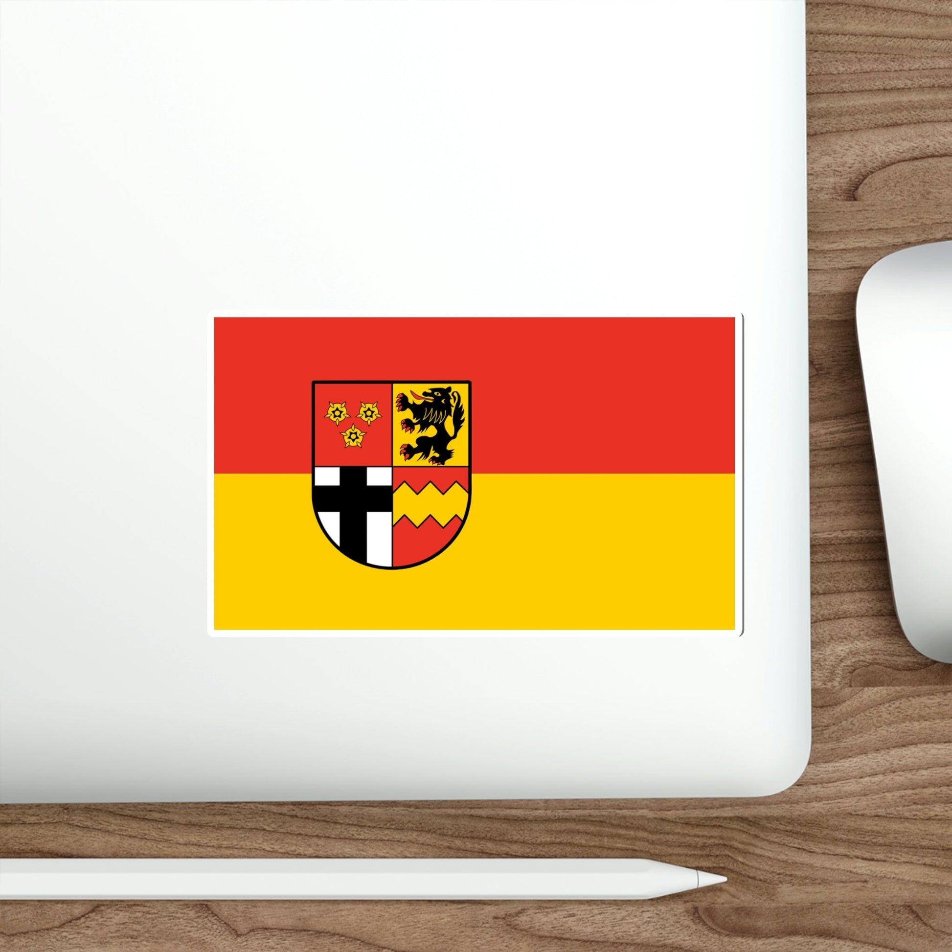 Flag of Euskirchen Germany STICKER Vinyl Die-Cut Decal-The Sticker Space