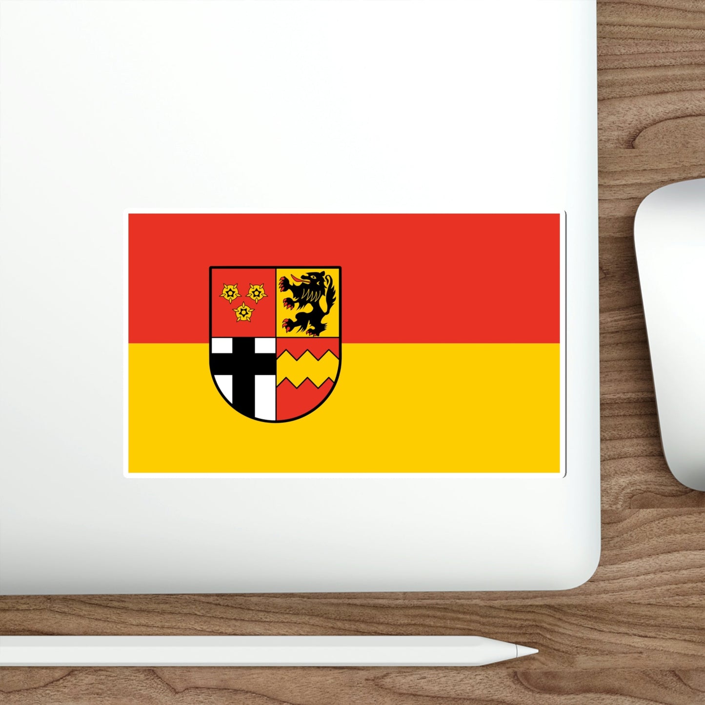 Flag of Euskirchen Germany STICKER Vinyl Die-Cut Decal-The Sticker Space