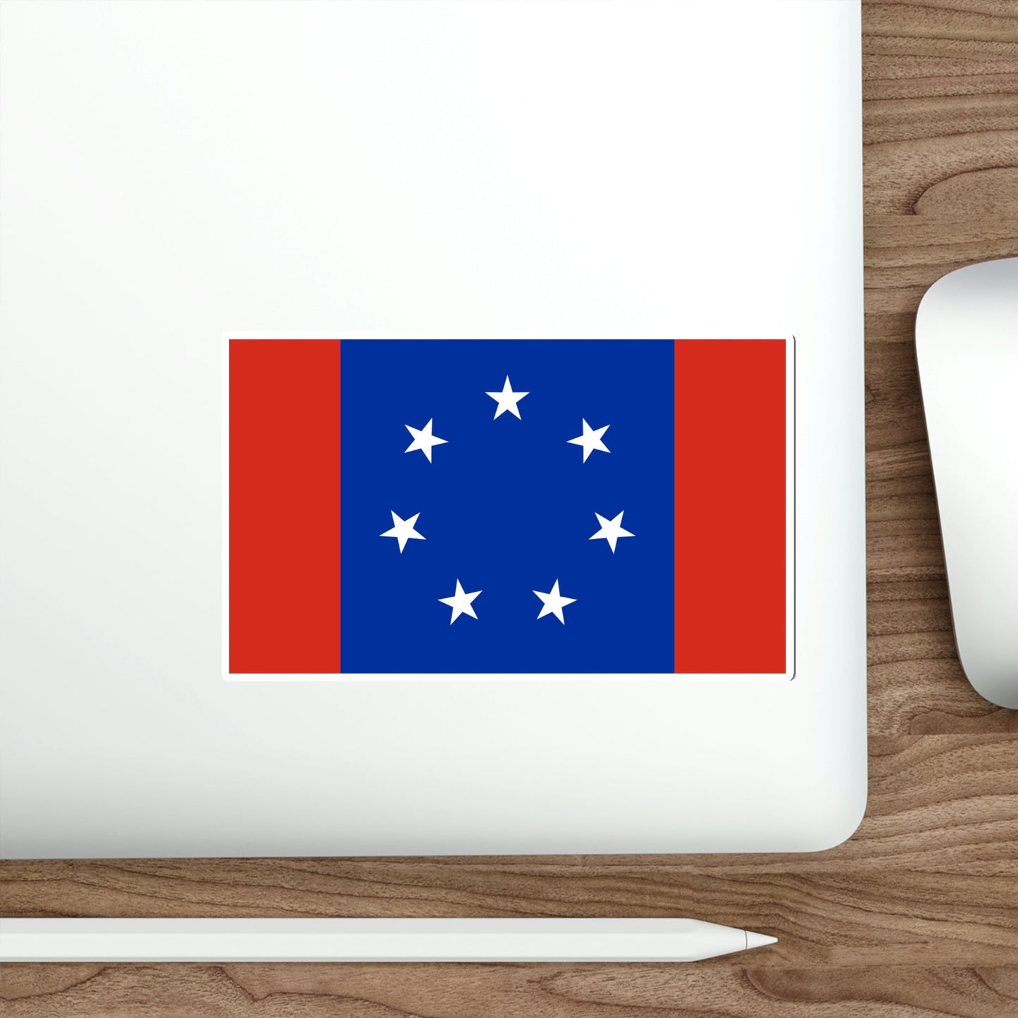 Flag of Federated States of Antarctica STICKER Vinyl Die-Cut Decal-The Sticker Space