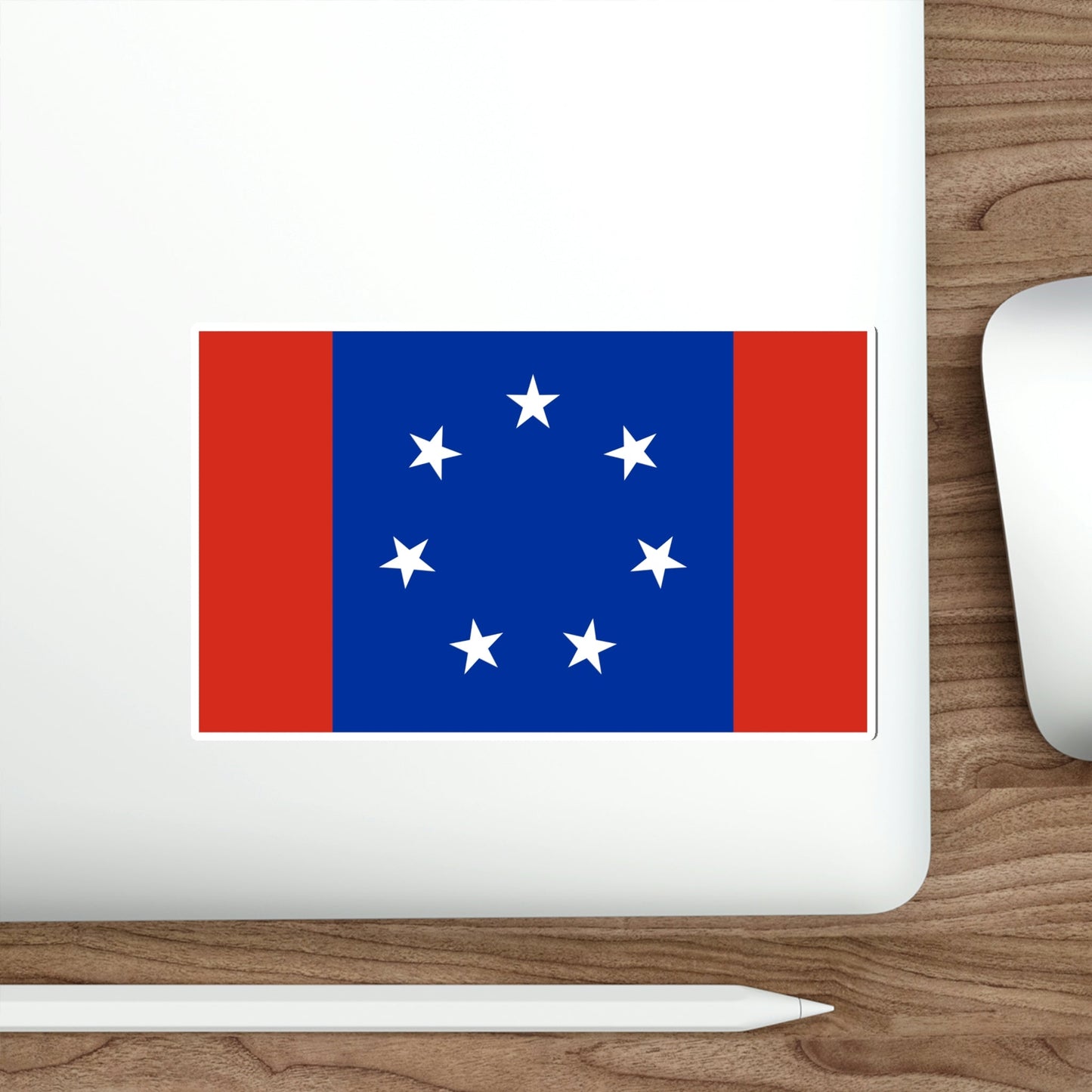 Flag of Federated States of Antarctica STICKER Vinyl Die-Cut Decal-The Sticker Space