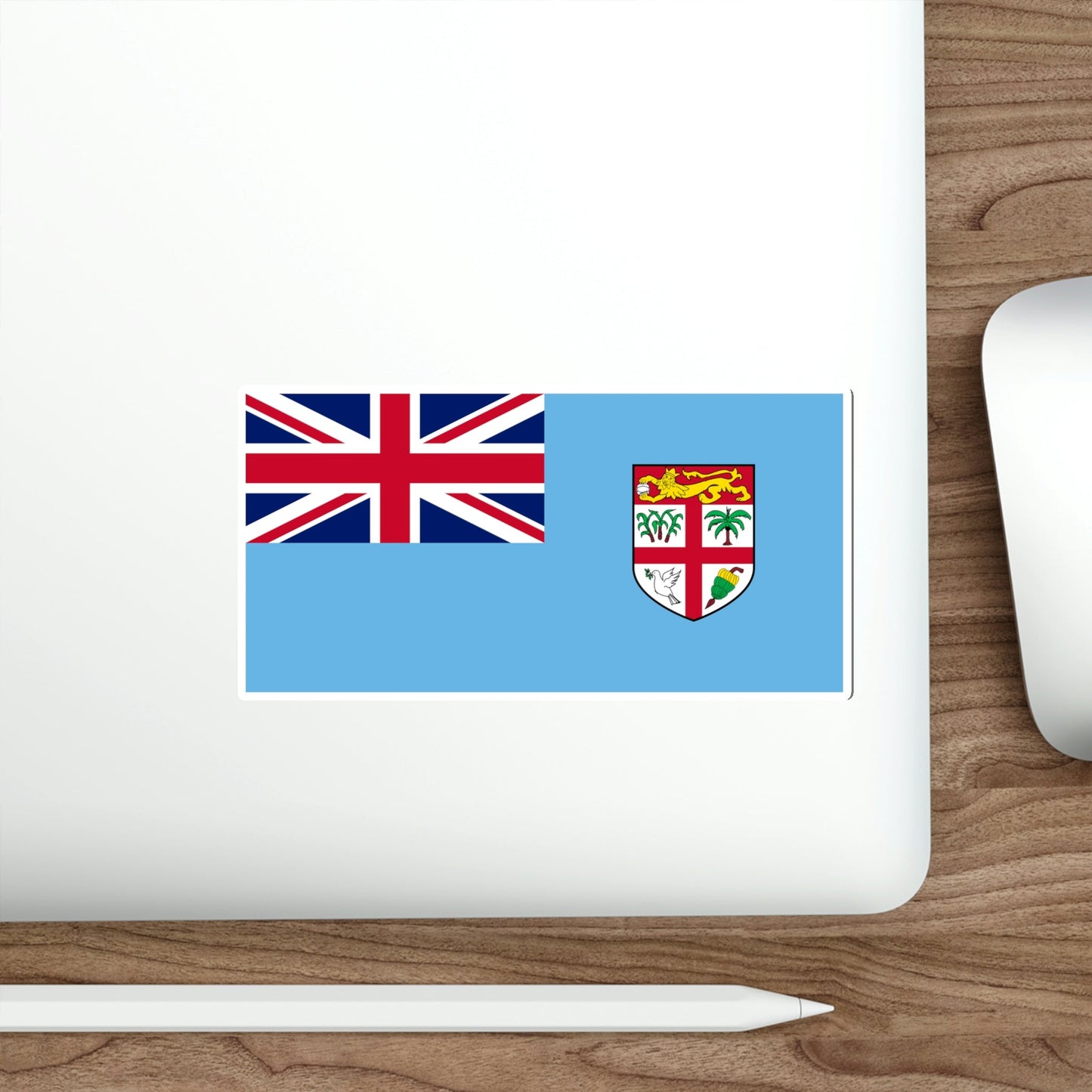 Flag of Fiji STICKER Vinyl Die-Cut Decal-The Sticker Space