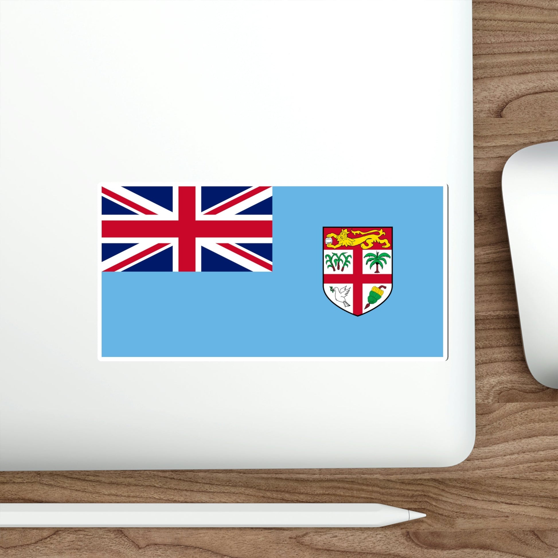 Flag of Fiji STICKER Vinyl Die-Cut Decal-The Sticker Space