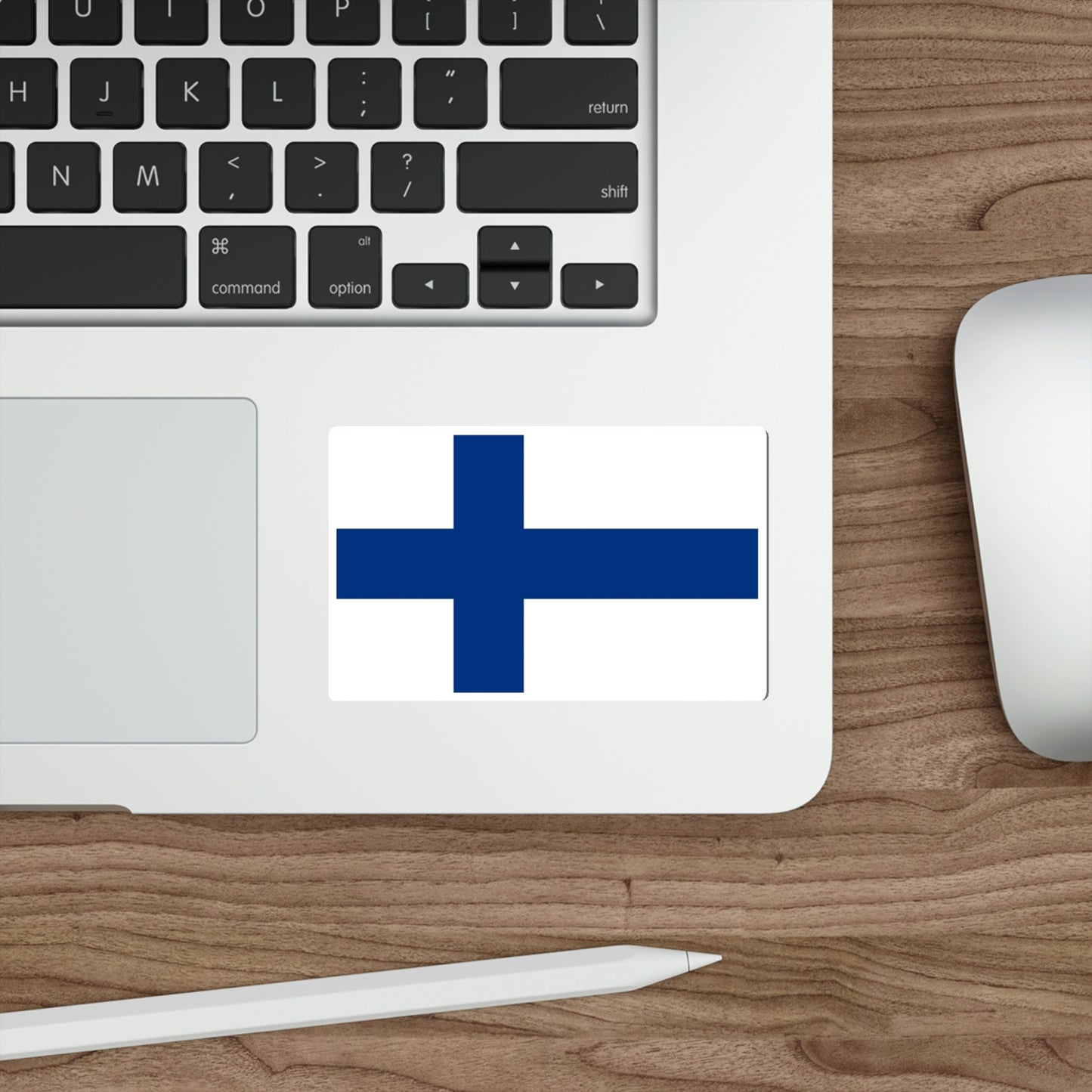 Flag of Finland STICKER Vinyl Die-Cut Decal-The Sticker Space