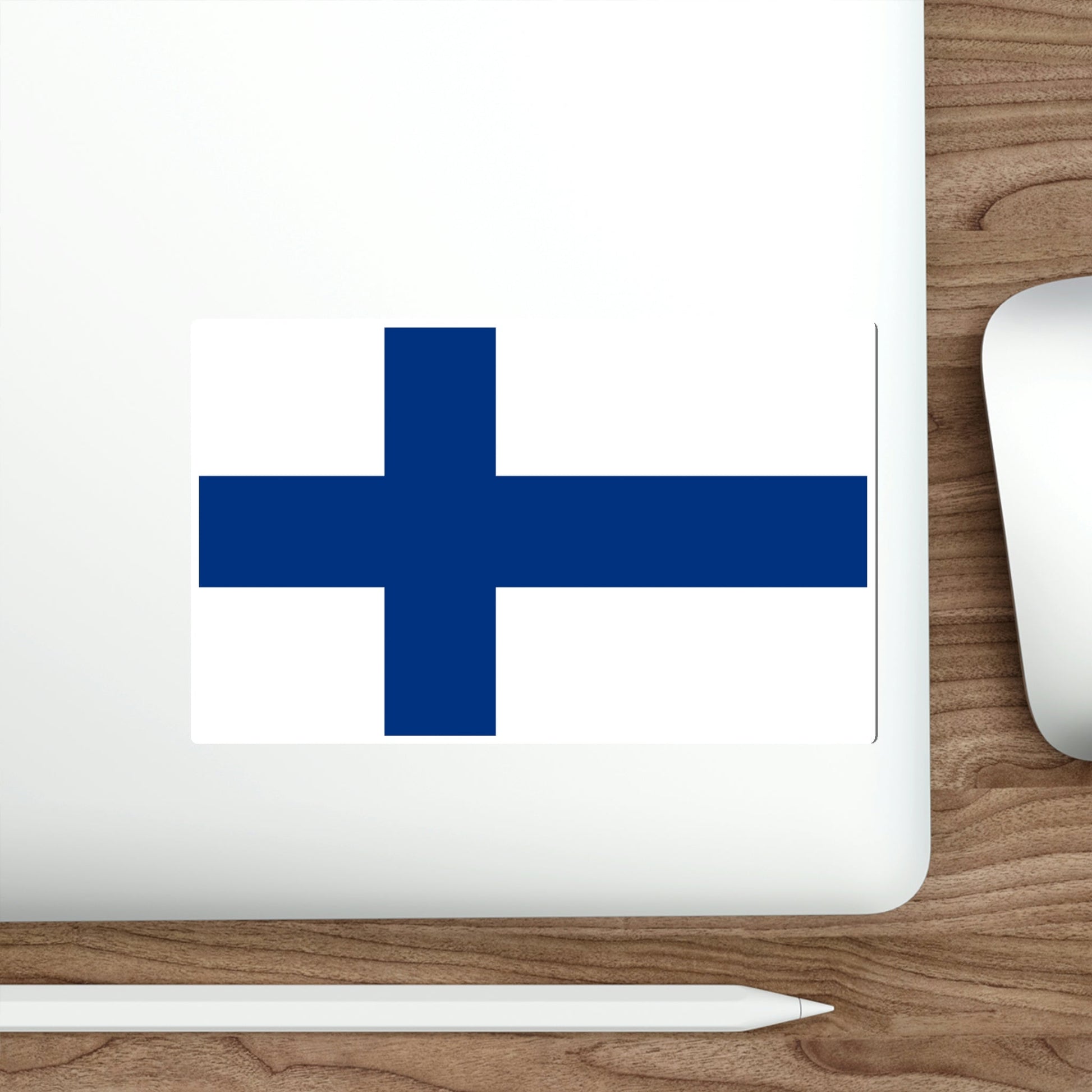 Flag of Finland STICKER Vinyl Die-Cut Decal-The Sticker Space