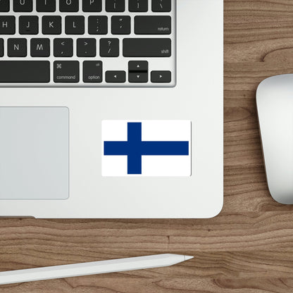 Flag of Finland STICKER Vinyl Die-Cut Decal-The Sticker Space