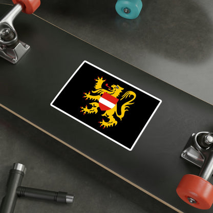 Flag of Flemish Brabant Belgium STICKER Vinyl Die-Cut Decal-The Sticker Space